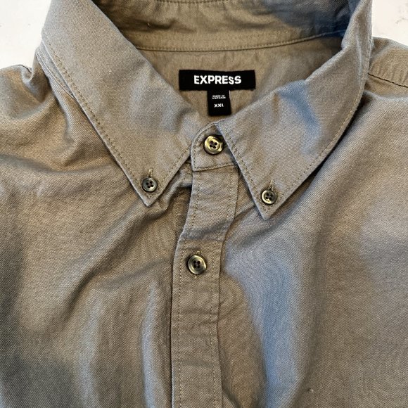 Express Oxford Button Down Stretch-Fit XXL - Picture 4 of 5